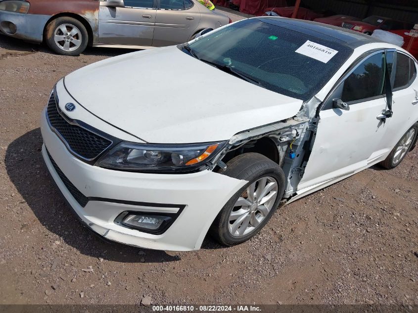 2015 Kia Optima Ex VIN: 5XXGN4A73FG478682 Lot: 40166810