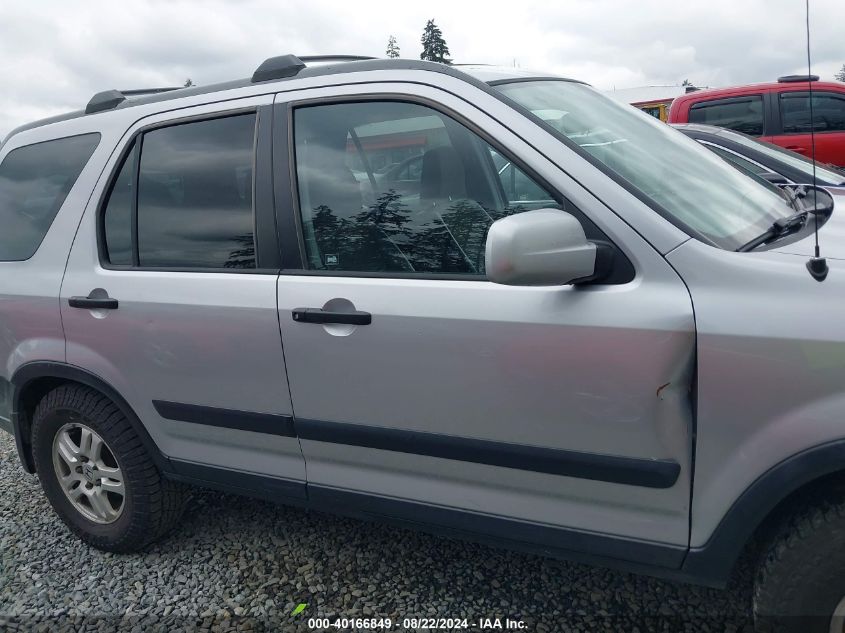 2003 Honda Cr-V Ex VIN: JHLRD78863C017647 Lot: 40166849