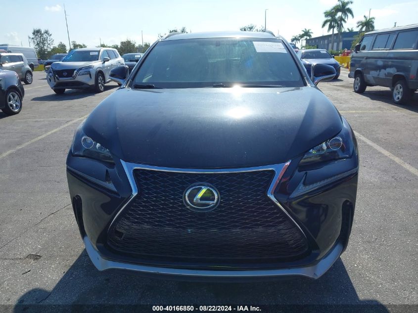 2017 Lexus Nx 200T F Sport VIN: JTJYARBZXH2070909 Lot: 40166850