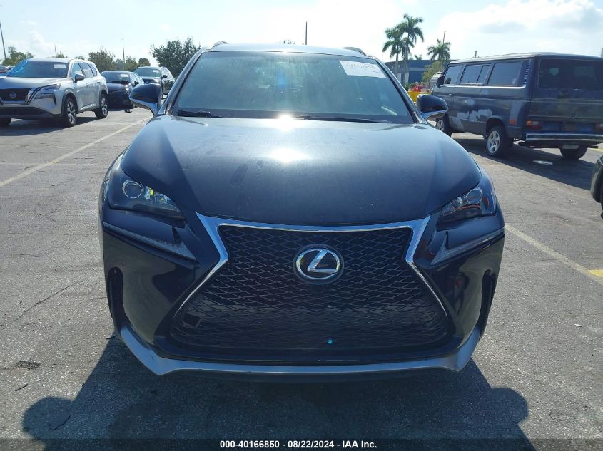 2017 Lexus Nx 200T F Sport VIN: JTJYARBZXH2070909 Lot: 40166850