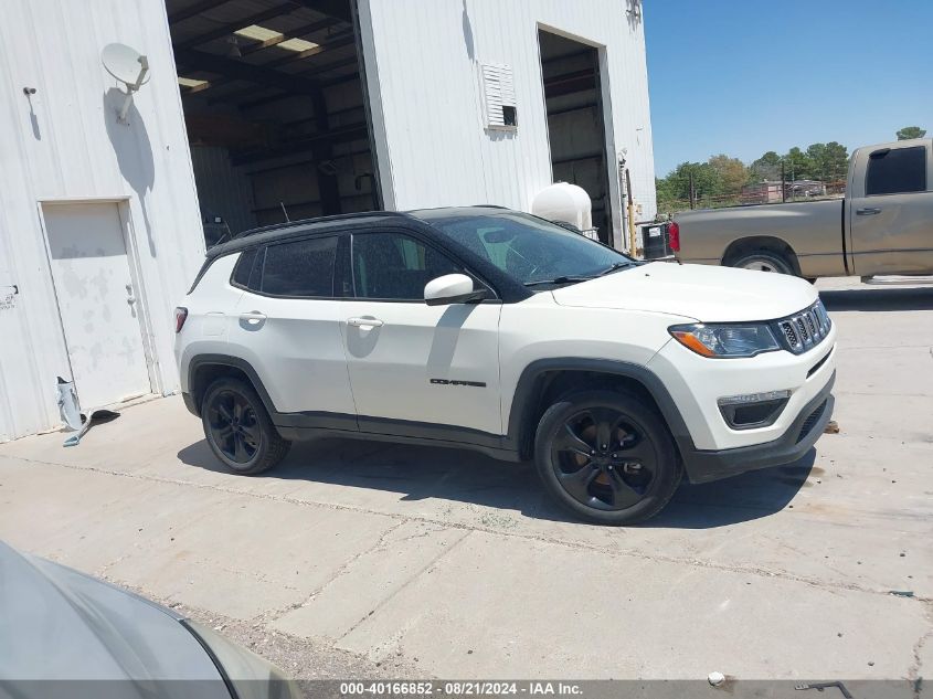 2019 Jeep Compass Altitude Fwd VIN: 3C4NJCBB3KT614579 Lot: 40166852