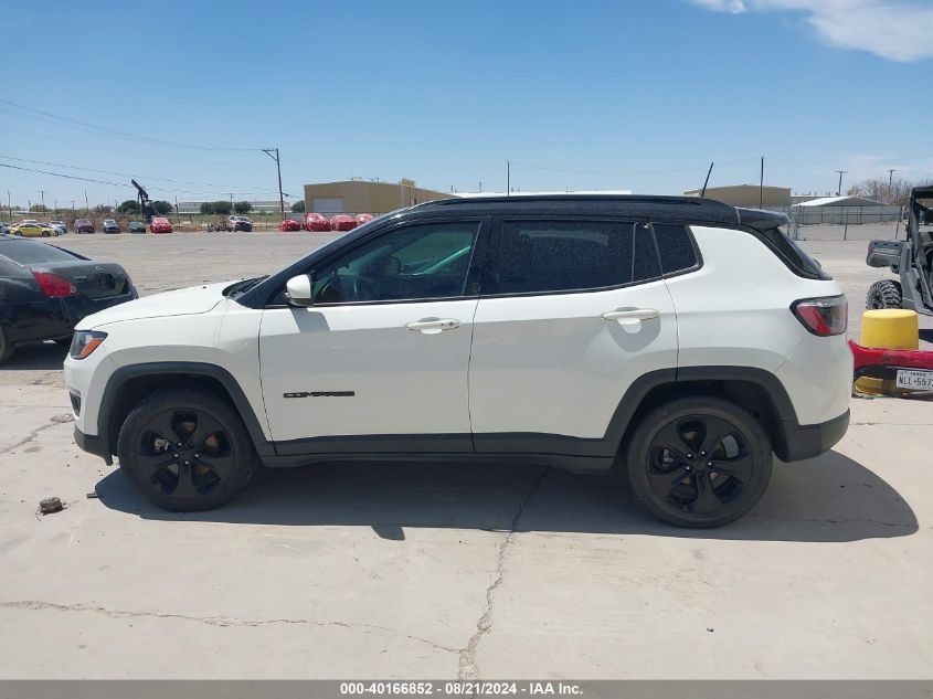 2019 Jeep Compass Altitude Fwd VIN: 3C4NJCBB3KT614579 Lot: 40166852