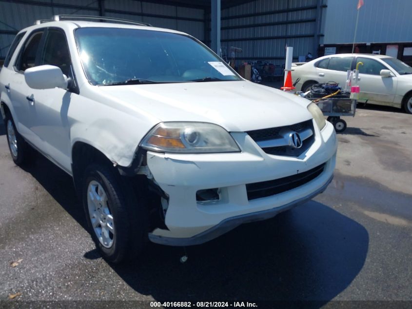 2006 Acura Mdx Touring VIN: 2HNYD189X6H501041 Lot: 40166882