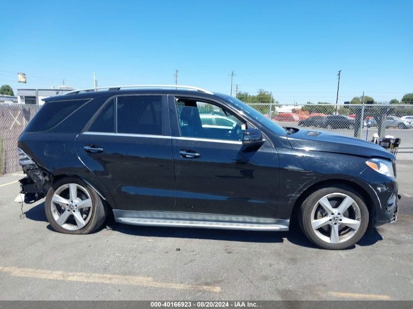 2018 Mercedes-Benz Gle 350 VIN: 4JGDA5JB5JB110068 Lot: 40166923