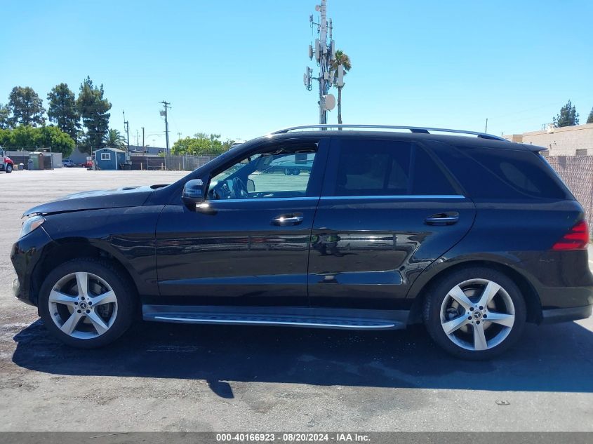 2018 Mercedes-Benz Gle 350 VIN: 4JGDA5JB5JB110068 Lot: 40166923