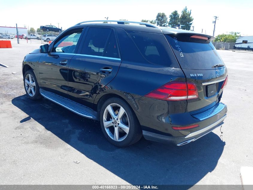 2018 Mercedes-Benz Gle 350 VIN: 4JGDA5JB5JB110068 Lot: 40166923