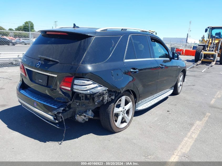 2018 Mercedes-Benz Gle 350 VIN: 4JGDA5JB5JB110068 Lot: 40166923