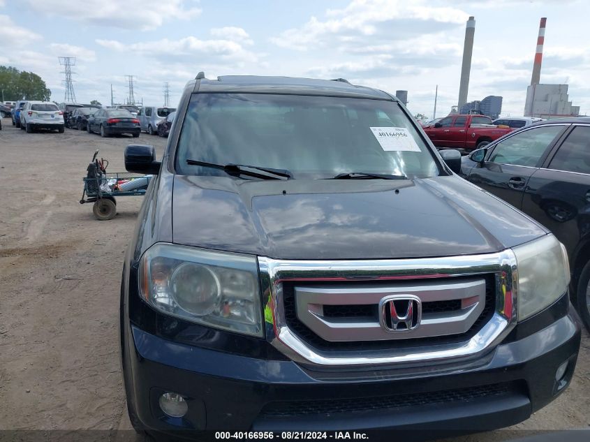 2011 Honda Pilot Ex-L VIN: 5FNYF4H51BB046787 Lot: 40166956