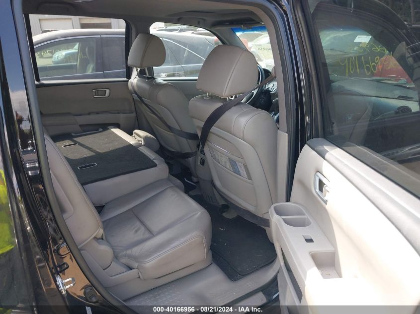 2011 Honda Pilot Ex-L VIN: 5FNYF4H51BB046787 Lot: 40166956