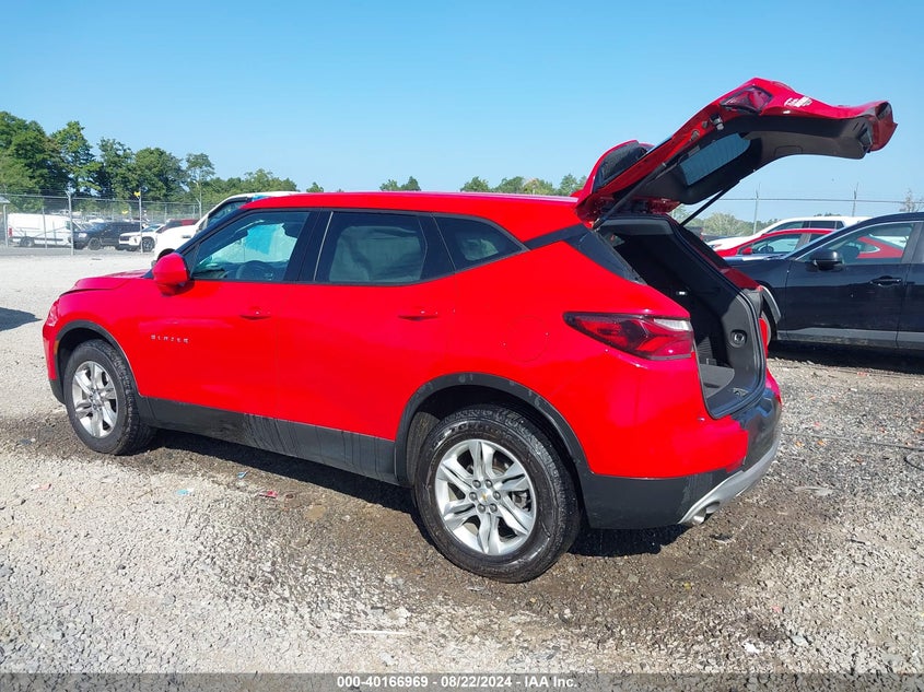 VIN 3GNKBHRS2MS565359 2021 CHEVROLET BLAZER AWD 2LT