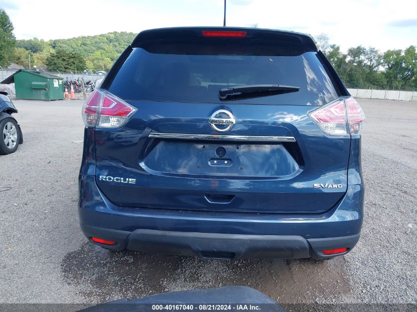 2015 Nissan Rogue Sv VIN: 5N1AT2MV5FC880564 Lot: 40167040