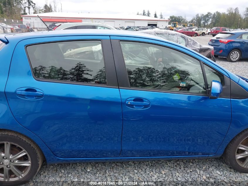 2013 Toyota Yaris Se VIN: JTDKTUD33DD572786 Lot: 40167048