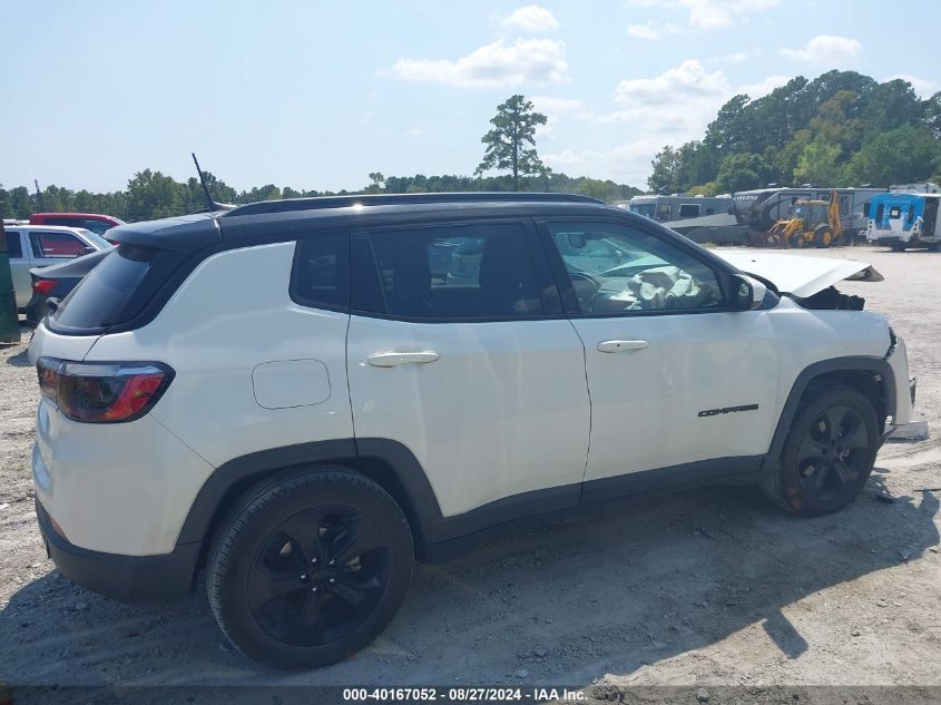 2021 Jeep Compass Altitude Fwd VIN: 3C4NJCBB2MT523256 Lot: 40167052