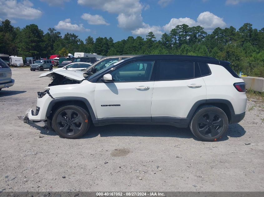 2021 Jeep Compass Altitude Fwd VIN: 3C4NJCBB2MT523256 Lot: 40167052