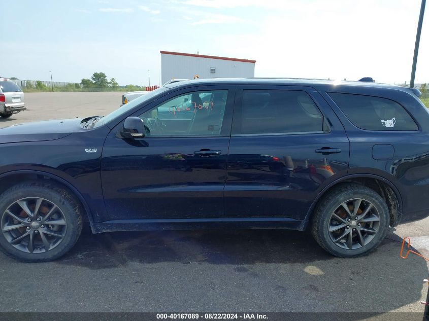 2017 Dodge Durango Gt Awd VIN: 1C4RDJDG4HC944967 Lot: 40167089