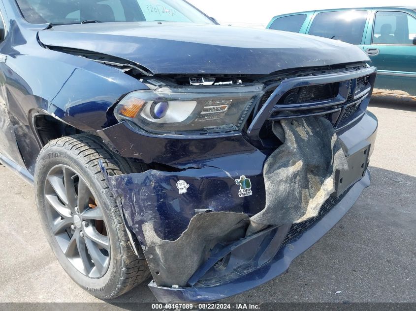 2017 Dodge Durango Gt Awd VIN: 1C4RDJDG4HC944967 Lot: 40167089