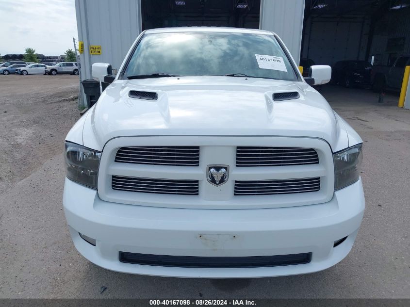 2012 Ram 1500 Sport VIN: 1C6RD7MT2CS174967 Lot: 40167098