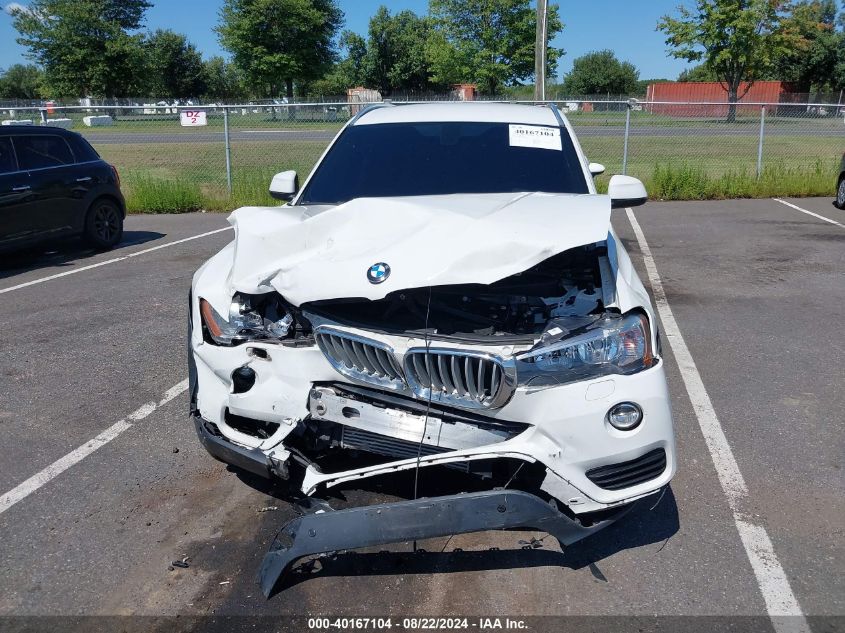 2016 BMW X3 XDRIVE28I - 5UXWX9C59G0D66472