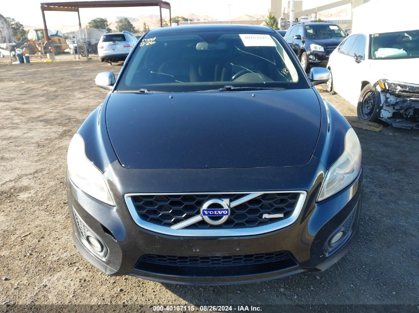 2012 Volvo C30 T5/T5 Platinum/T5 Premier Plus/T5 R-Design/T5 R-Design Platinum/T5 R-Design Premier Plus VIN: YV1672MK0C2267039 Lot: 40167115