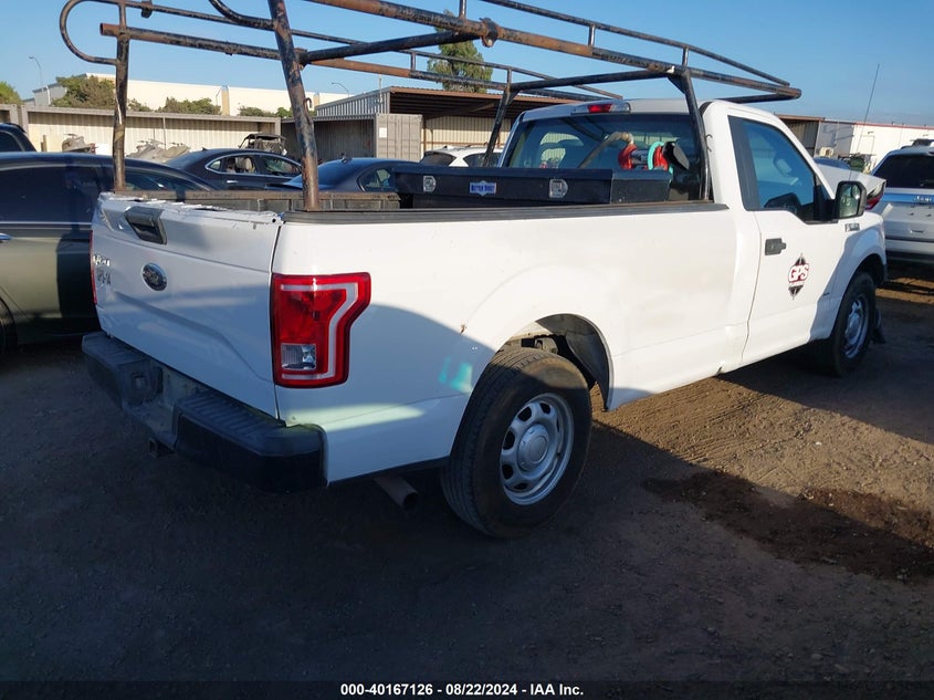 VIN 1FTMF1CP0HKE38984 2017 FORD F-150 XL