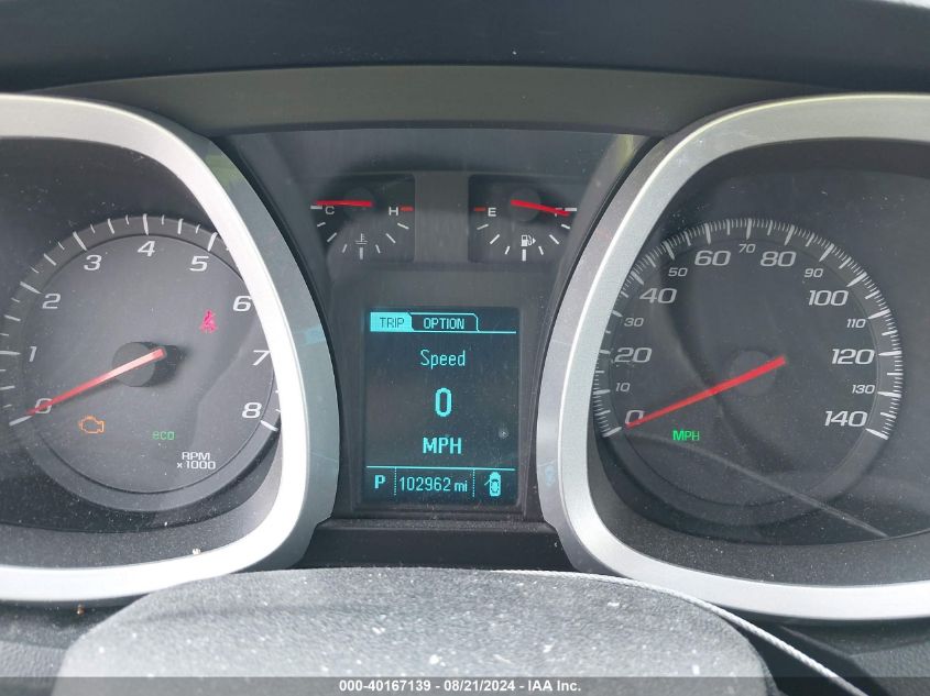 2013 Chevrolet Equinox Ls VIN: 2GNALBEK7D6282191 Lot: 40167139