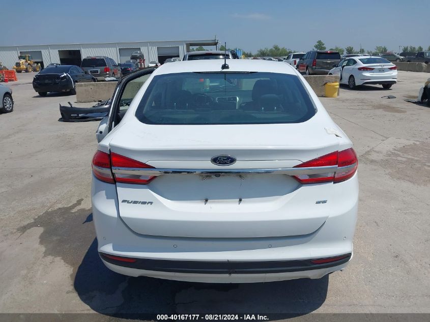 2017 Ford Fusion Se VIN: 3FA6P0H72HR162950 Lot: 40167177