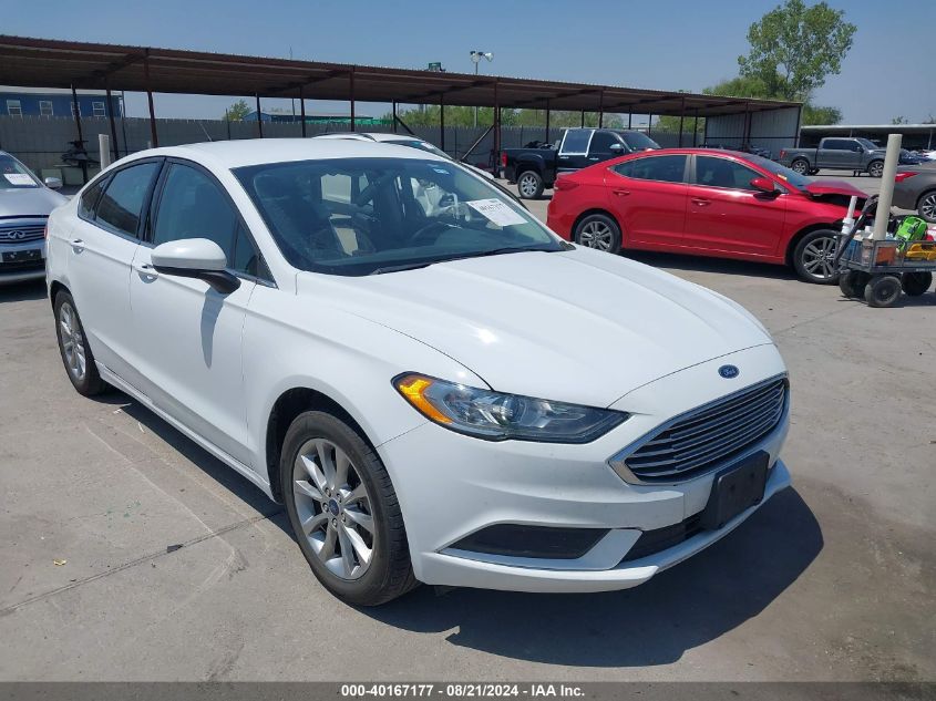 2017 FORD FUSION SE - 3FA6P0H72HR162950