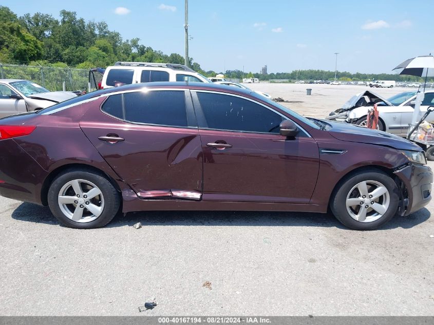 2011 Kia Optima Lx VIN: KNAGM4A70B5182629 Lot: 40167194