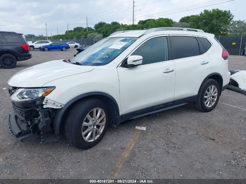 2017 Nissan Rogue S/Sl VIN: 5N1AT2MT9HC878012 Lot: 40167201