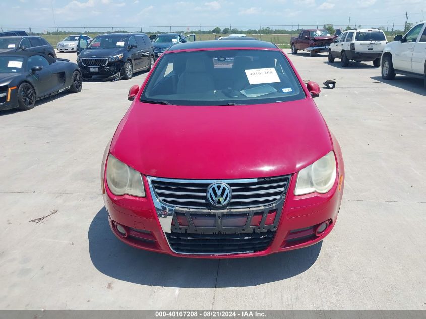 2007 Volkswagen Eos 2.0T VIN: WVWBA71F47V030777 Lot: 40167208