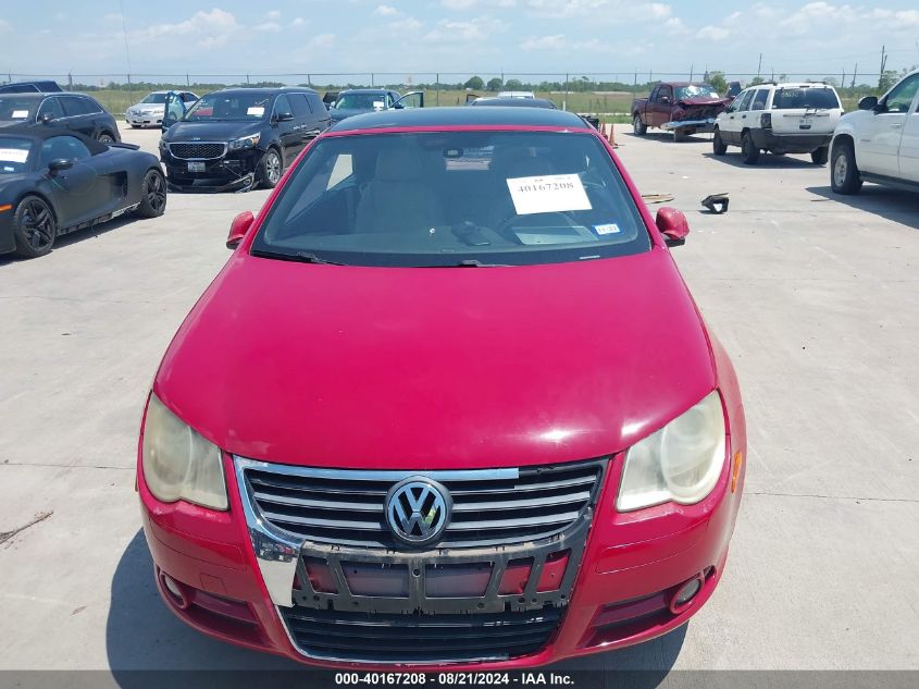 2007 Volkswagen Eos 2.0T VIN: WVWBA71F47V030777 Lot: 40167208