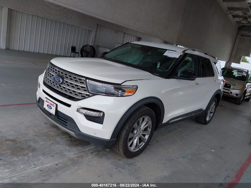 2022 Ford Explorer Limited VIN: 1FMSK8FH2NGA84394 Lot: 40167216