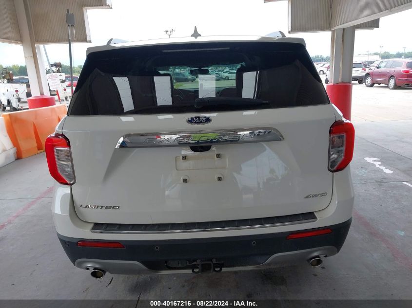 2022 Ford Explorer Limited VIN: 1FMSK8FH2NGA84394 Lot: 40167216