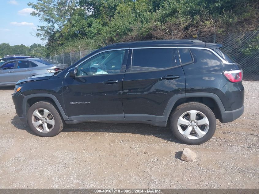 2017 Jeep New Compass Latitude 4X4 VIN: 3C4NJDBBXHT681288 Lot: 40167218