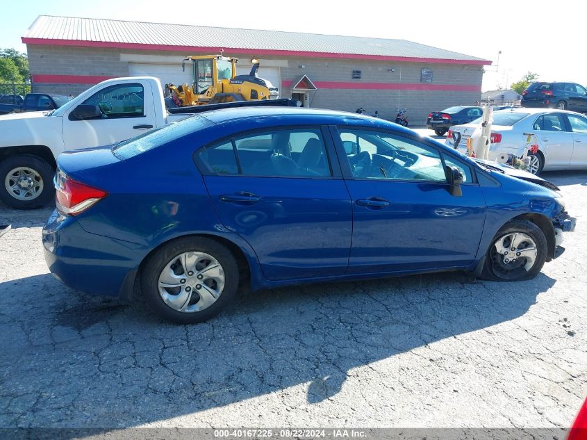 2015 Honda Civic Lx VIN: 19XFB2F59FE244846 Lot: 40167225