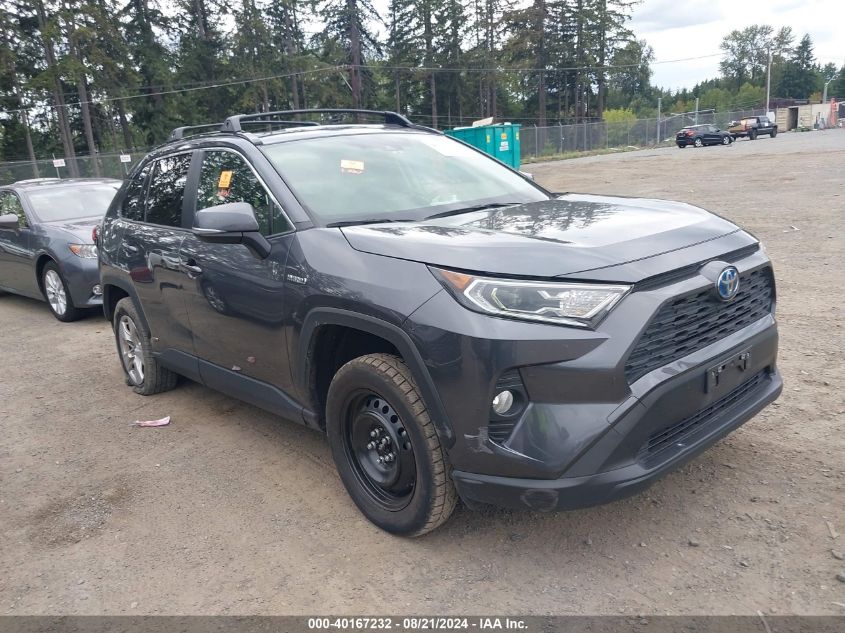 2020 Toyota Rav4 Hybrid Xle VIN: JTMRWRFV4LD546813 Lot: 40167232