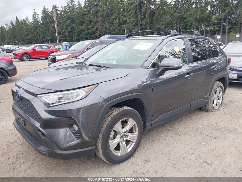 2020 Toyota Rav4 Hybrid Xle VIN: JTMRWRFV4LD546813 Lot: 40167232