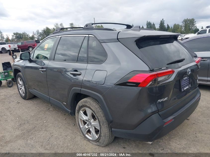 2020 Toyota Rav4 Hybrid Xle VIN: JTMRWRFV4LD546813 Lot: 40167232