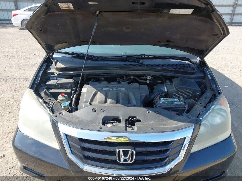 2009 Honda Odyssey Ex-L VIN: 5FNRL387X9B042756 Lot: 40167248