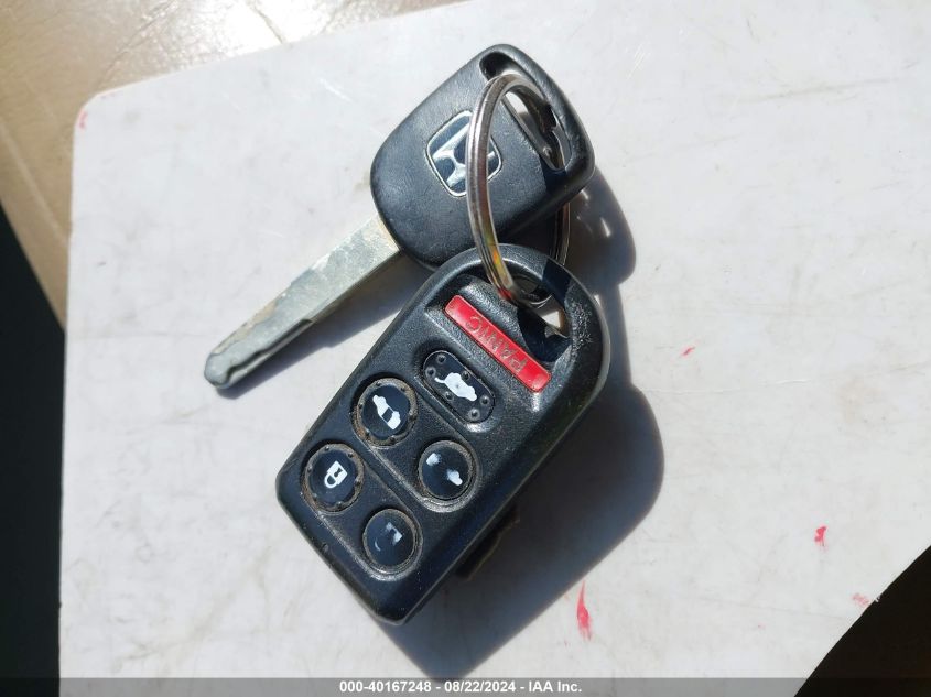 2009 Honda Odyssey Ex-L VIN: 5FNRL387X9B042756 Lot: 40167248