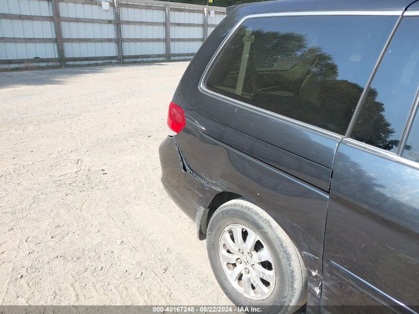 2009 Honda Odyssey Ex-L VIN: 5FNRL387X9B042756 Lot: 40167248