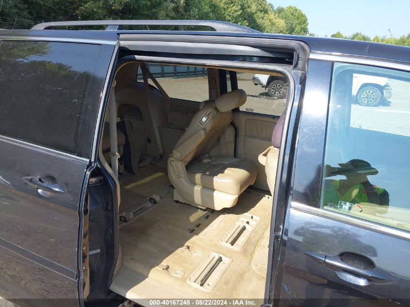 2009 Honda Odyssey Ex-L VIN: 5FNRL387X9B042756 Lot: 40167248