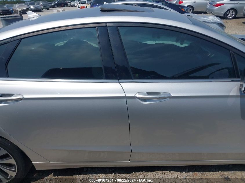 2019 FORD FUSION SE - 3FA6P0T96KR269712