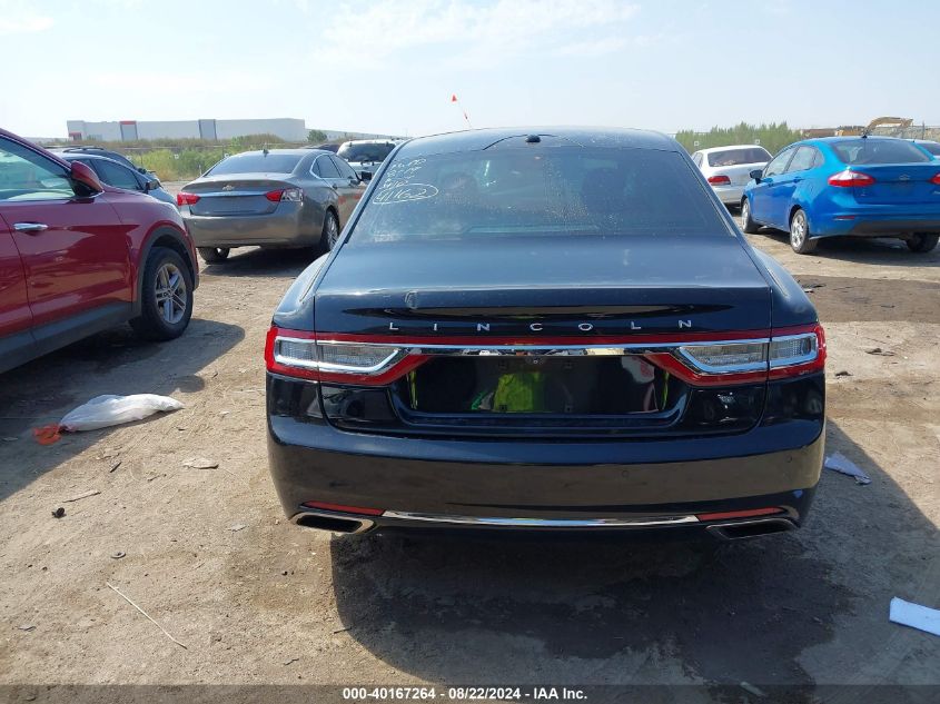 1LN6L9RP5H5631830 2017 Lincoln Continental Reserve