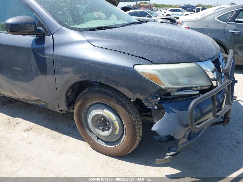 2013 Nissan Pathfinder S VIN: 5N1AR2MNXDC643760 Lot: 40167265