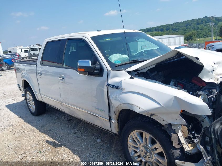 2013 Ford F-150 Platinum VIN: 1FTFW1ET6DFD55596 Lot: 40167289