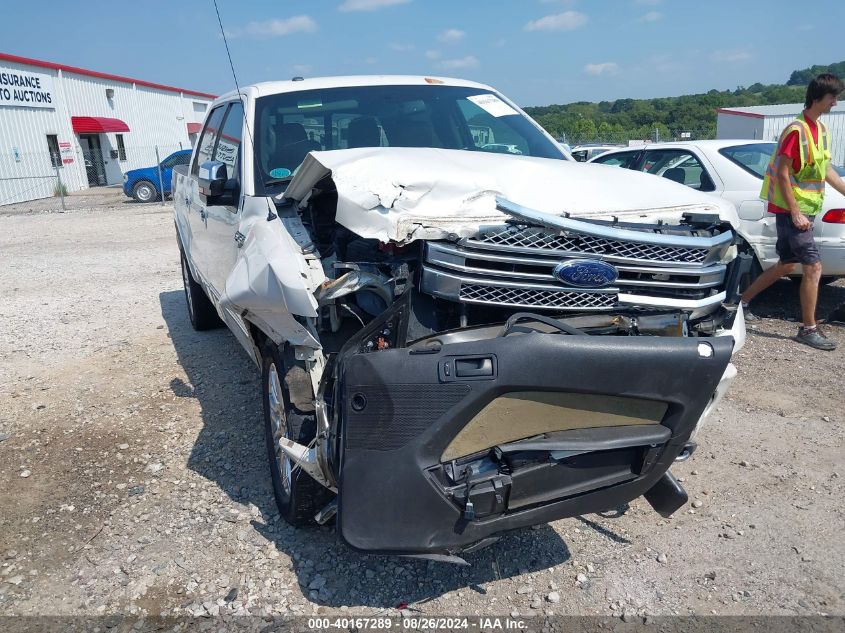 2013 Ford F-150 Platinum VIN: 1FTFW1ET6DFD55596 Lot: 40167289