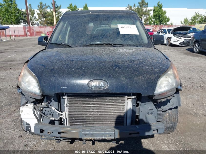 2010 Kia Soul + VIN: KNDJT2A22A7144150 Lot: 40167320