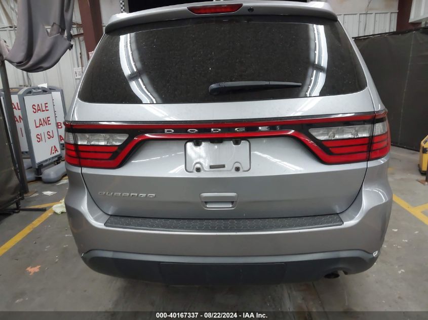 2018 Dodge Durango Sxt Rwd VIN: 1C4RDHAG1JC160040 Lot: 40167337