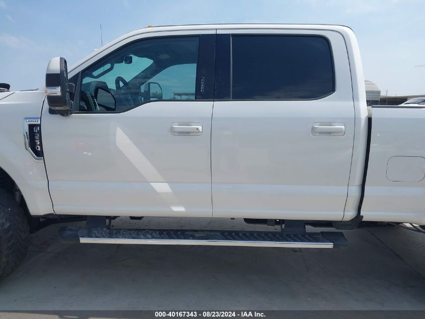 2017 Ford F-250 Lariat VIN: 1FT7W2BT9HEE70137 Lot: 40167343